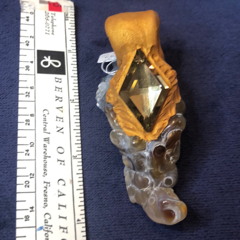 Beautiful Fire Agate Pendant